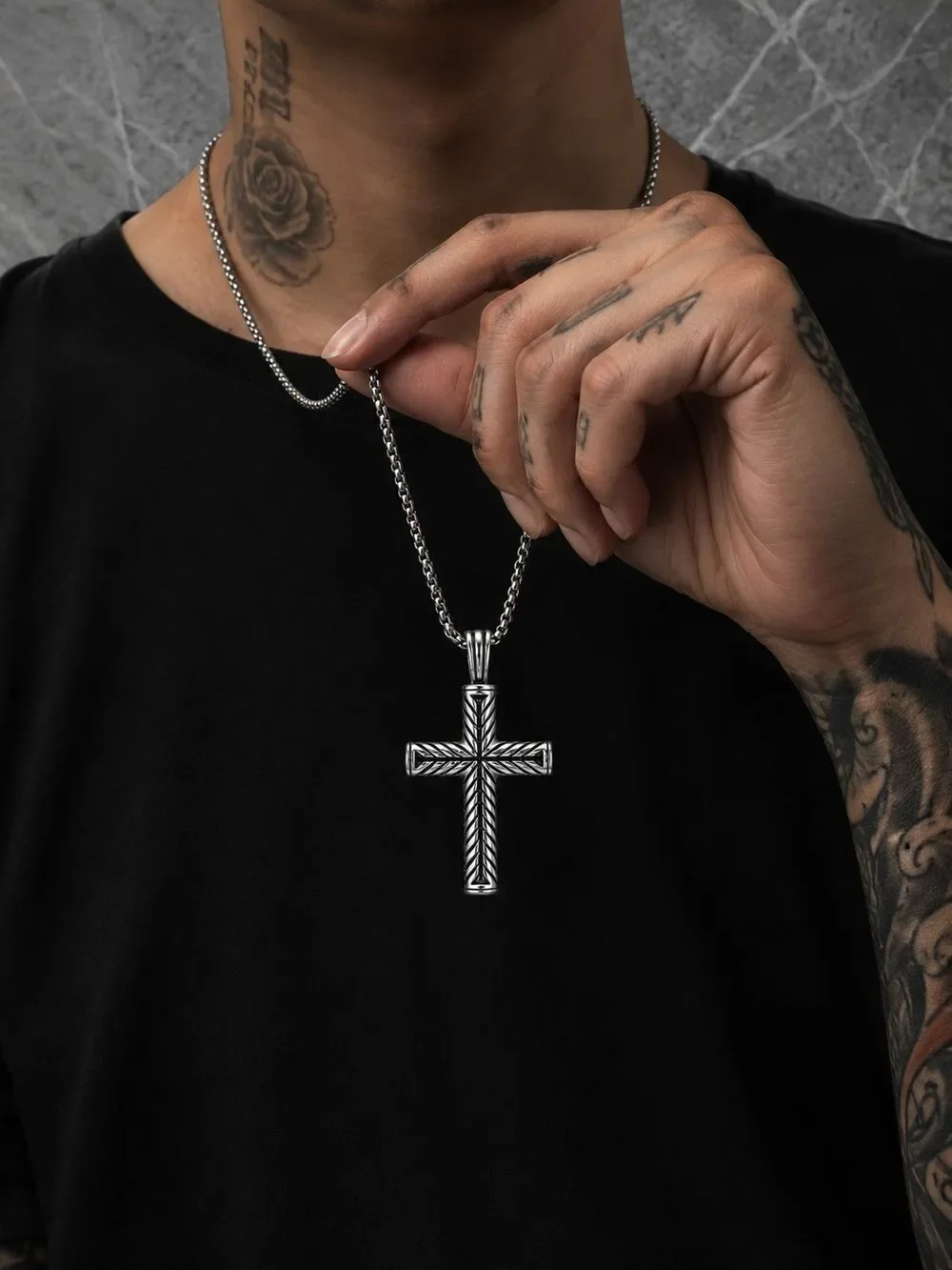 Stainless Cross Necklace